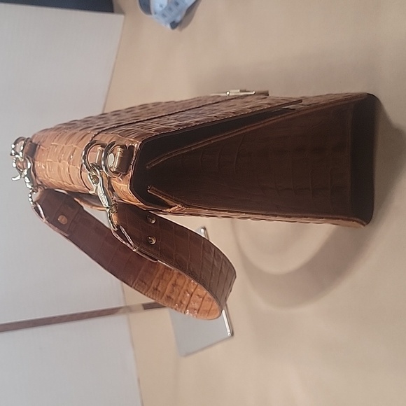 Brahmin Ophelia Dark Rum Shoulder Bag - Picture 7 of 16